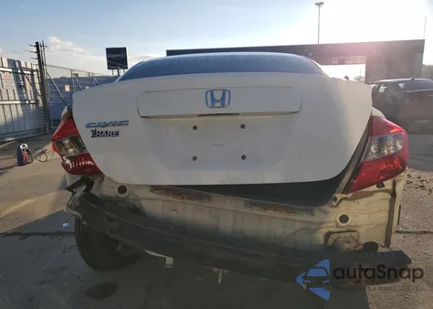 2012 Honda Civic Exl из США, поврежденный, VIN 19XFB2F93CE006764